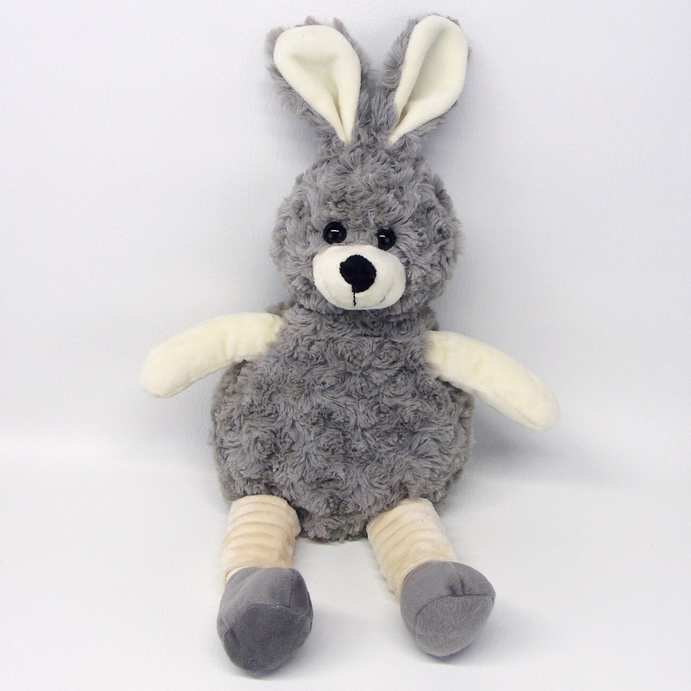 Toms Toy International Grey Swirl Plush Bunny Rabbit Stuffed Animal 17 inch